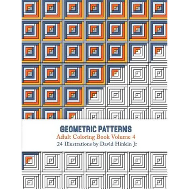 Geometric Patterns - Adult Coloring Book Vol. 4