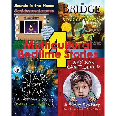 4 Multicultural Bedtime Stories: For Wide-Awake Kids