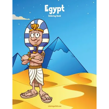 Egypt Coloring Book