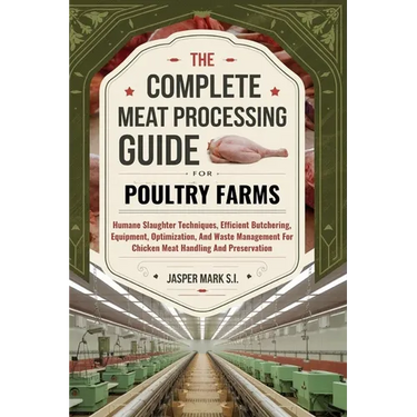 The Complete Meat Processing Guide for Poultry Farms: Humane Slaughter Techniques, Efficient Butchering, Equipment, Optimization, And Waste Management