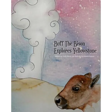 Buff The Bison Explores Yellowstone
