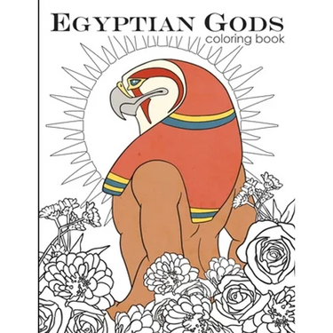 Egyptian Gods: Coloring Book