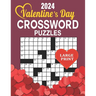 2024 Valentine's Day Crossword Puzzles Large Print