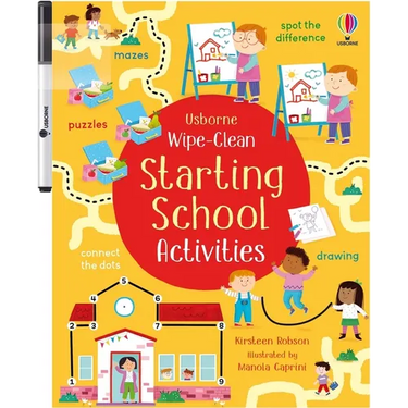 Wipe-Clean Starting School Activities