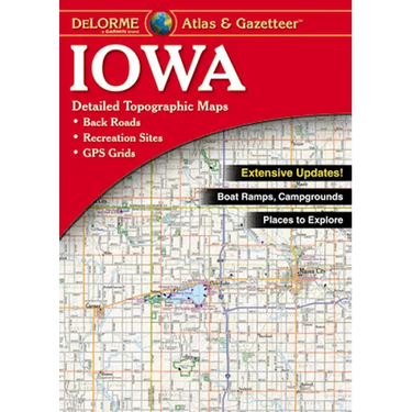 Delorme Atlas & Gazetteer Iowa