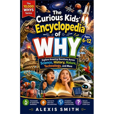 The Curious Kid's Encyclopedia of WHY Ages 6-12: Explore 10,000 Amazing Questions Across Science, History, Nature, Technology, and More