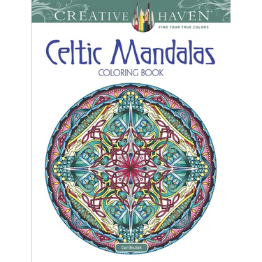 Creative Haven Celtic Mandalas Coloring Book
