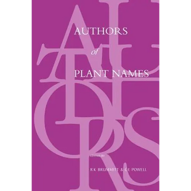 Authors of Plant Names