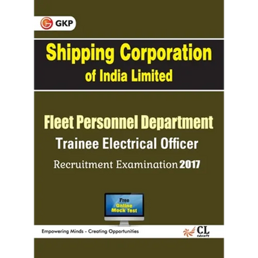 SCI Shipping Corporation of India Limited Trainee Electrical Officer Recruitment Examination