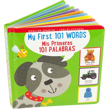 My First 101 Words Bilingual Board Book (English/Spanish) (Padded)