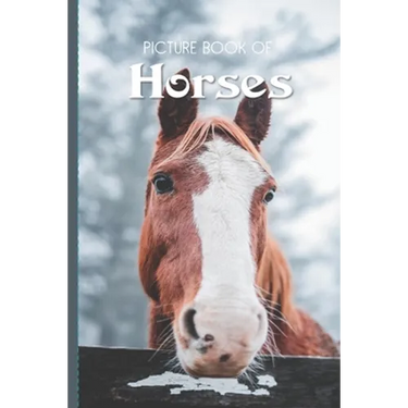 Picture Book Of Horses: Large Print Book For Seniors with Dementia or Alzheimer's