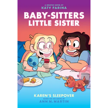 Karen's Sleepover: A Graphic Novel (Baby-Sitters Little Sister #8)