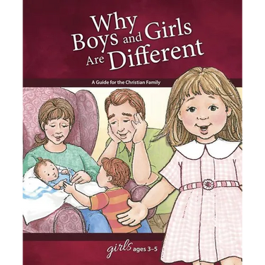 Why Boys and Girls Are Different: For Girls Ages 3-5 - Learning about Sex