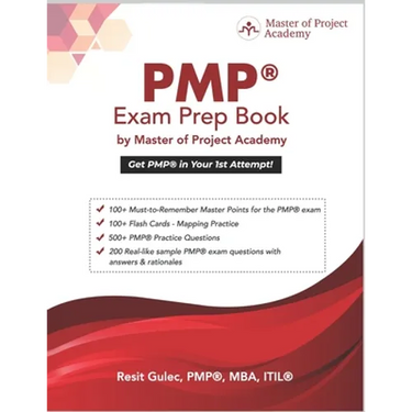 PMP(R) Exam Prep Book by Master of Project Academy: Get PMP(R) in Your 1st Attempt!