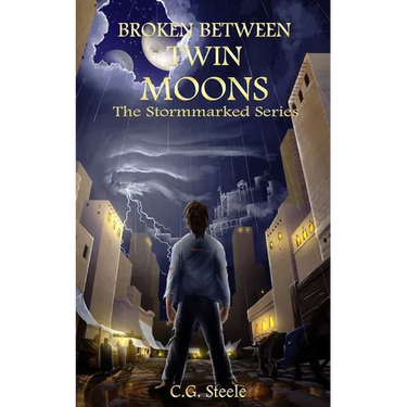 Broken Between Twin Moons: An Epic Portal World Survival Tale