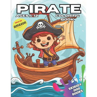 Pirate coloring book