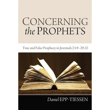 Concerning the Prophets