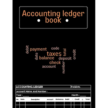 Accounting Ledger Book: Bookkeeping Record Book for Small Business or Personal Use - Ledger Books for Bookkeeping A Complete Expense Tracker Notebook,