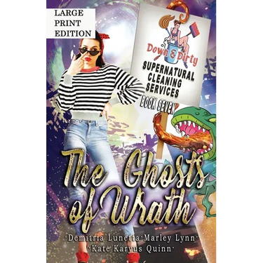 The Ghosts of Wrath: A Paranormal Mystery with a Slow Burn Romance Large Print Version