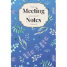 My Boring Meeting Survival Guide & Notes: 6x9 Meeting Notebook and Puzzle Book