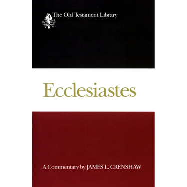 Ecclesiastes: A Commentary