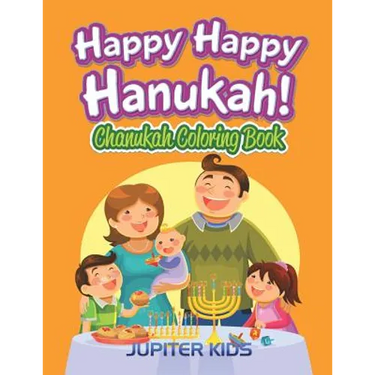 Happy Happy Hanukah!: Chanukah Coloring Book