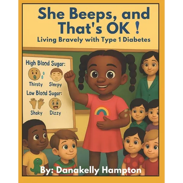 She Beeps, and That's OK!: Living Bravely with Type 1 Diabetes: A Story for Kids Who Beep