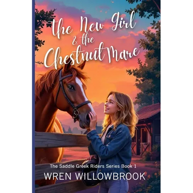 The New Girl & the Chestnut Mare (Family-friendly horse farm novels): A Teen Horse Adventure About Friendship, Horse-Show Suspense, Ranch Drama, and U