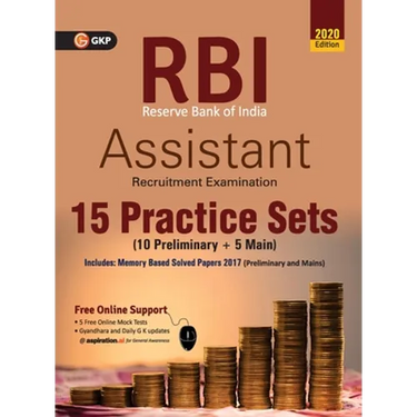 RBI (Reserve Bank of India) 2020: Assistant - 15 Practice Sets