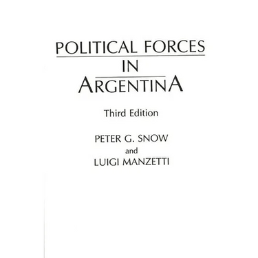 Political Forces in Argentina, Third Edition