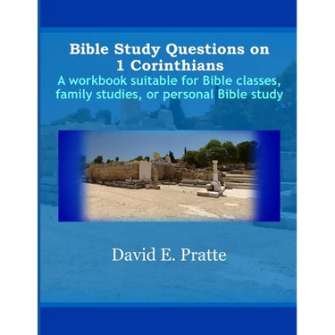 Bible Study Questions on 1 Corinthians: A workbook suitable for Bible classes, family studies, or personal Bible study