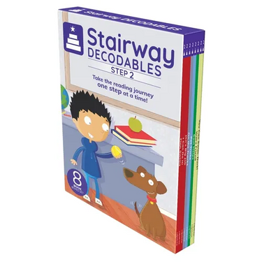 Stairway Decodables Step 2 (8-Book Boxed Set #1)