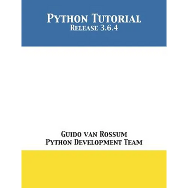Python Tutorial: Release 3.6.4