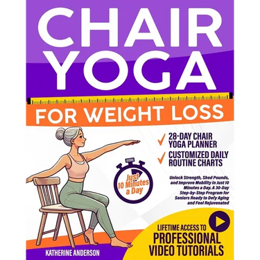 Chair Yoga for Weight Loss: : Unlock Strength, Shed Pounds, and Improve Mobility in Just 10 Minutes a Day. A 30-Day Step-by-Step Program for Seniors R