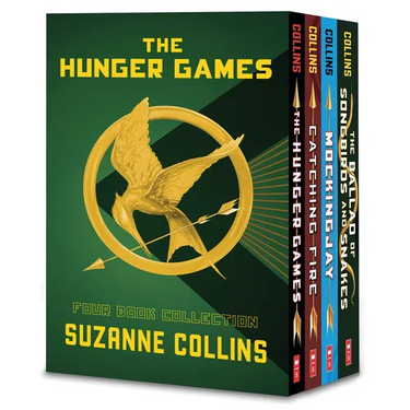 Hunger Games 4-Book Paperback Box Set (the Hunger Games, Catching Fire, Mockingjay, the Ballad of Songbirds and Snakes)