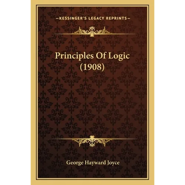 Principles Of Logic (1908)