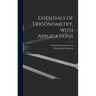 Essentials of Trigonometry, With Applications
