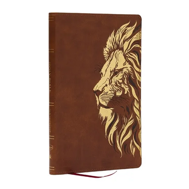 Kjv, Personal Size New Testament, Tan Leathersoft, Red Letter, Comfort Print