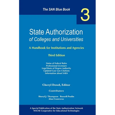 State Authorization of Colleges and Universities