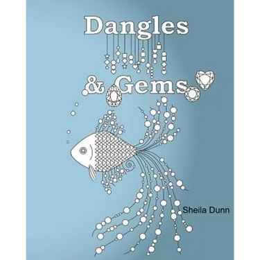 Dangles and Gems: Adult Coloring Book