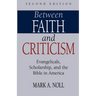 Between Faith and Criticism: Evangelicals, Scholarship, and the Bible in America