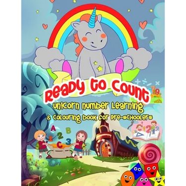 Ready To Count: Unicorn Maths Activity Book for Toddlers and Preschoolers: Maths activity book for toddlers and preschoolers