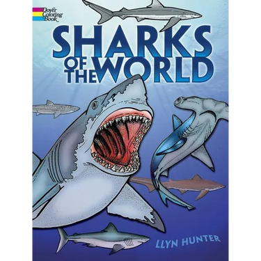 Sharks of the World Coloring Book