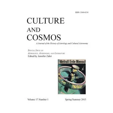 Culture and Cosmos Vol 17 Number 1