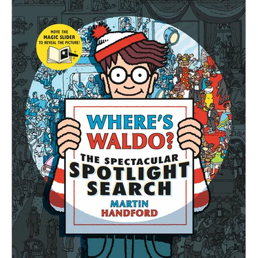 Where's Waldo? the Spectacular Spotlight Search: (A Hidden Object Search-And-Find Puzzle Book with a Magic Flashlight to Reveal the Picture - A Perfec