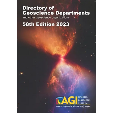 Directory of Geoscience Departments 2023: 58th Edition