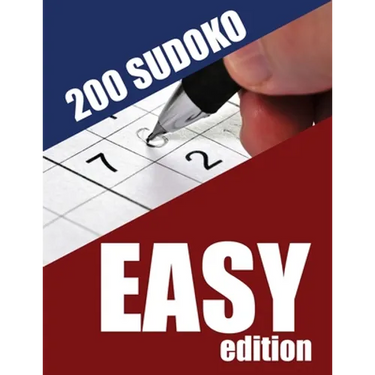 200 Sudoko Easy Edition: Large format 200 easy puzzles