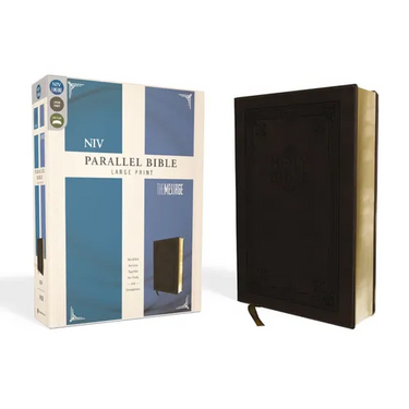 Side-By-Side Bible-PR-NIV/MS Large Print: Two Bible Versions Together for Study and Comparison