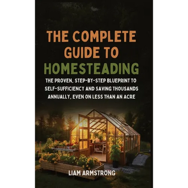The Complete Guide To Homesteading: The Proven, Step-by-Step Blueprint to Self-Sufficiency and Saving Thousands Annually, Even on Less Than an Acre