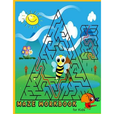 Maze Workbook for kids: Activity book for children age 4-8, Game book